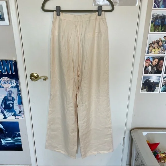 [NWT] Dissh Norah Natural Linen Pant - Picture 3 of 3